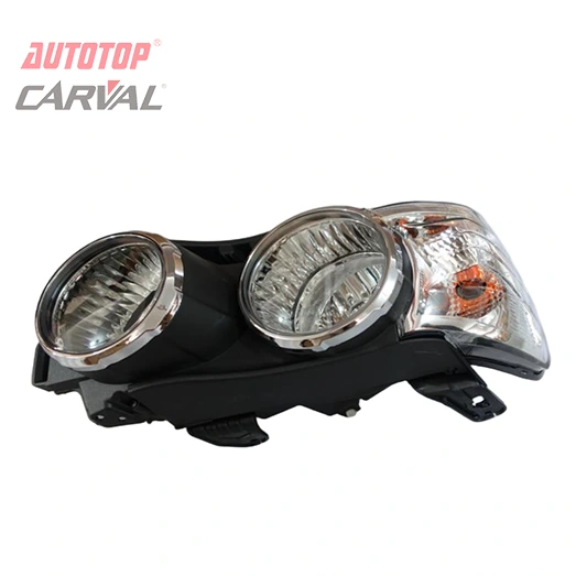 Headlamp Electric ກັບ Chrome Ring ສໍາລັບ CHEVROLET AVEO 2011
